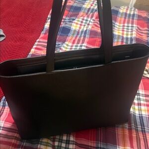 Calvin Klein Charcoal black women’s large tote bag new